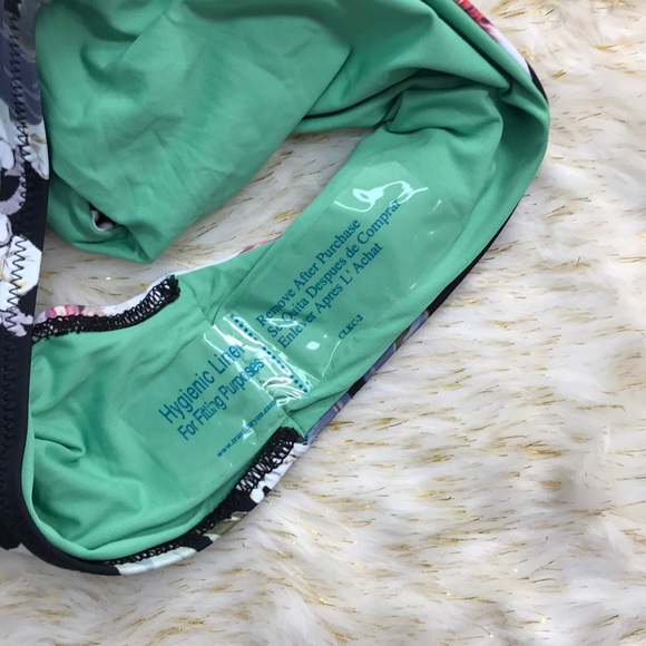 Becca Spring Fling 1Piece Swimsuit in Black Multi - Picture 5 of 8